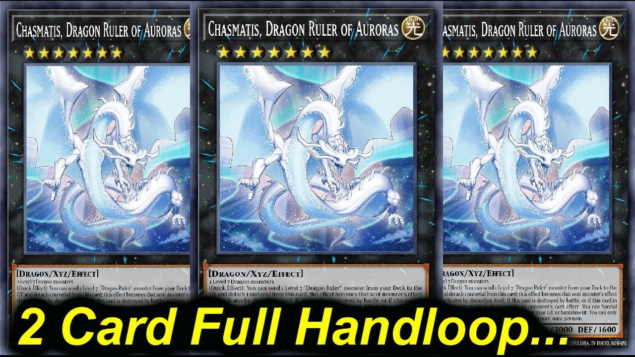2 CARD FULL HANDLOOP!!! | DRAGON RULER FULL HANDLOOP 2025 *INSANE* | Yu-Gi-Oh!