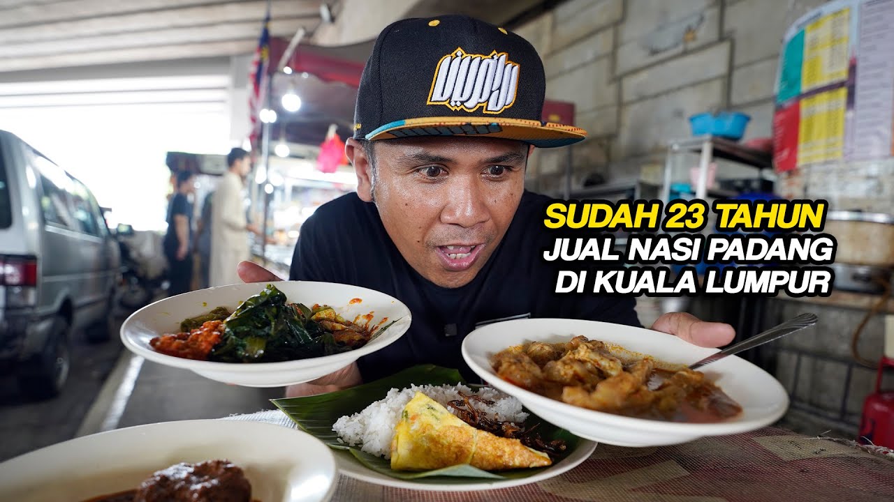 Nasi Padang TERSOROK DI BAWAH 'HIGHWAY', Satu KL DATANG MAKAN DEKAT SINI