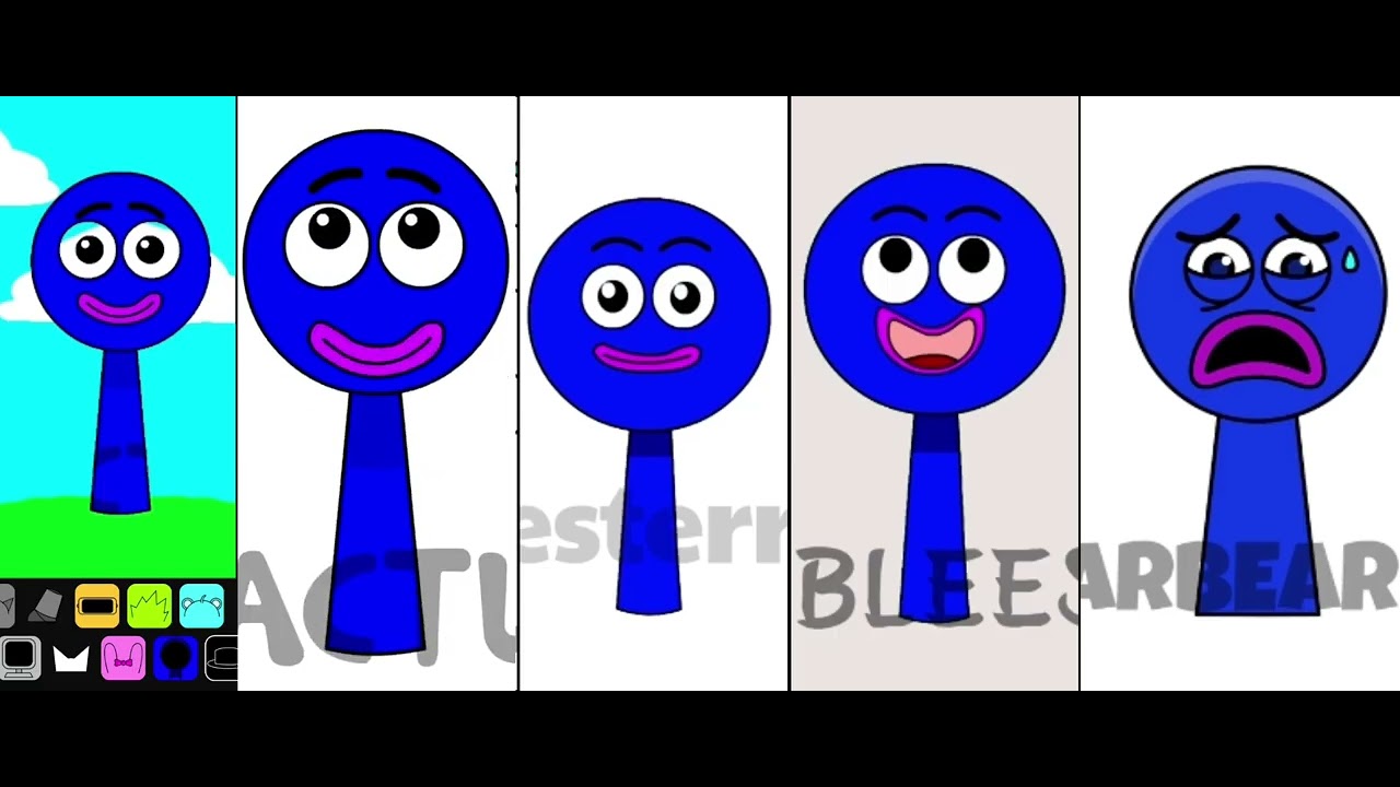Sprunki OC: Circle (from Save The Shapes) | Phase 5 | Game Animation