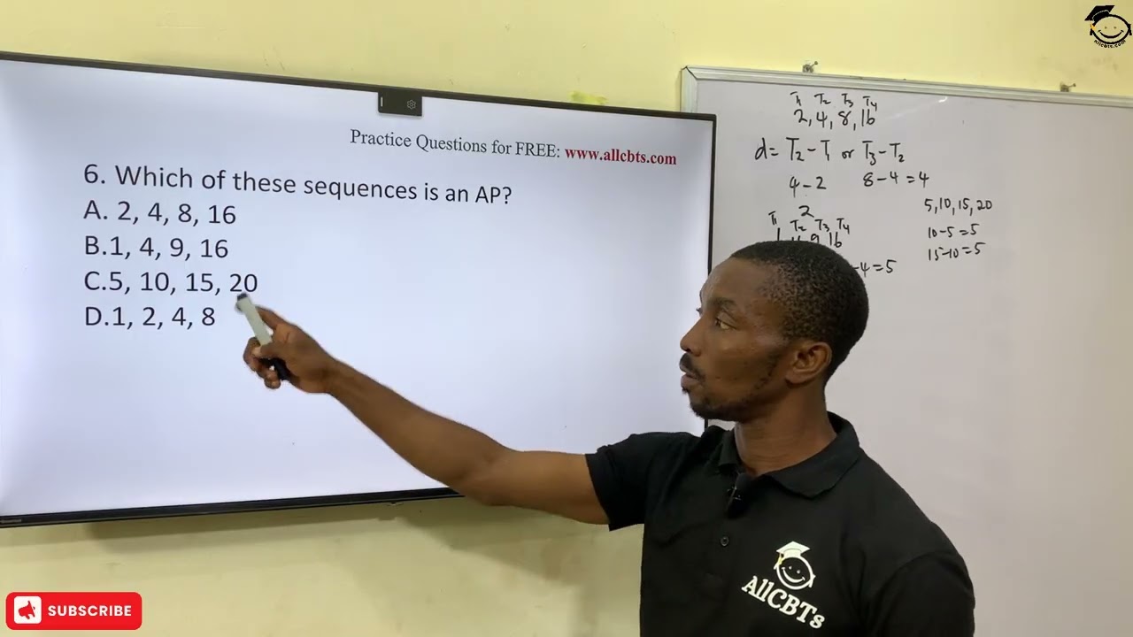Multiple Questions on Sequences & Series 2026 | Arithmetic & Geometric Progression, Summation & more