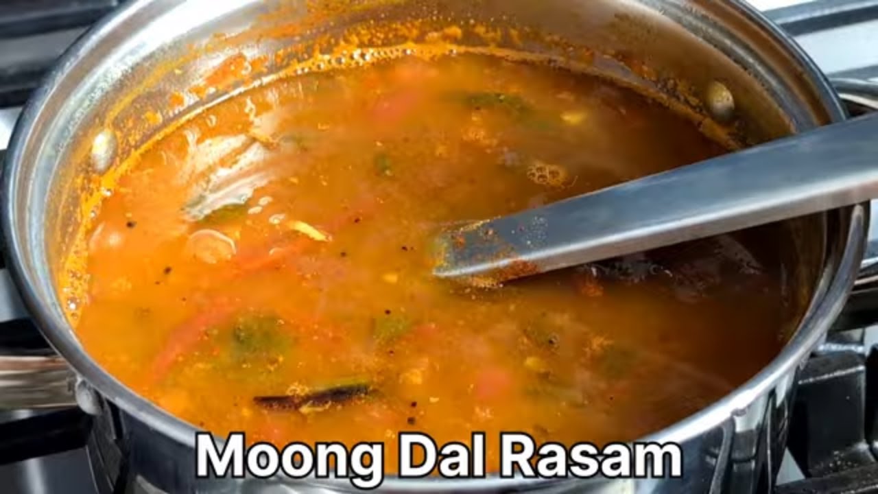 How to Make MOONG DAL RASAM | The Ultimate South Indian Comfort Food | Pasi Paruppu Rasam)