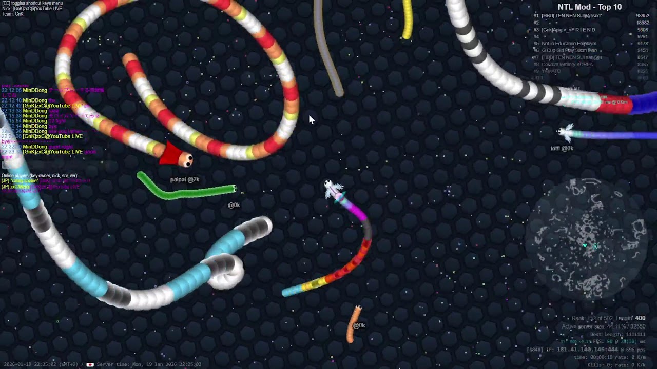 【slither.io】zxC/Merci