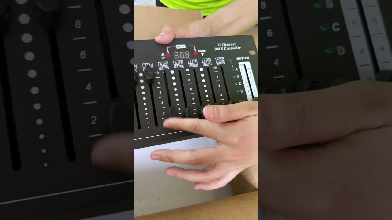 Master Your Stage Lights with This Mini 32 Channel DMX Controller!