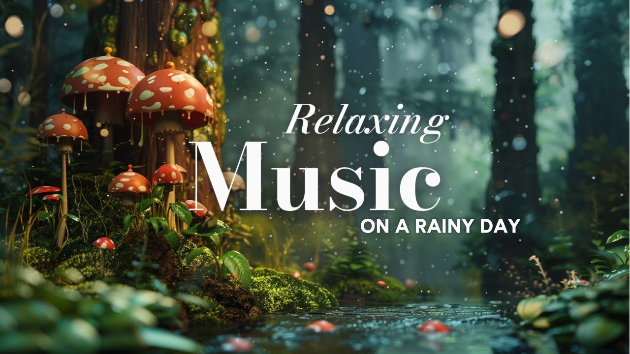 Relaxing music, sleep induction music, rain sound sleep music, healing music, meditation music 🌿