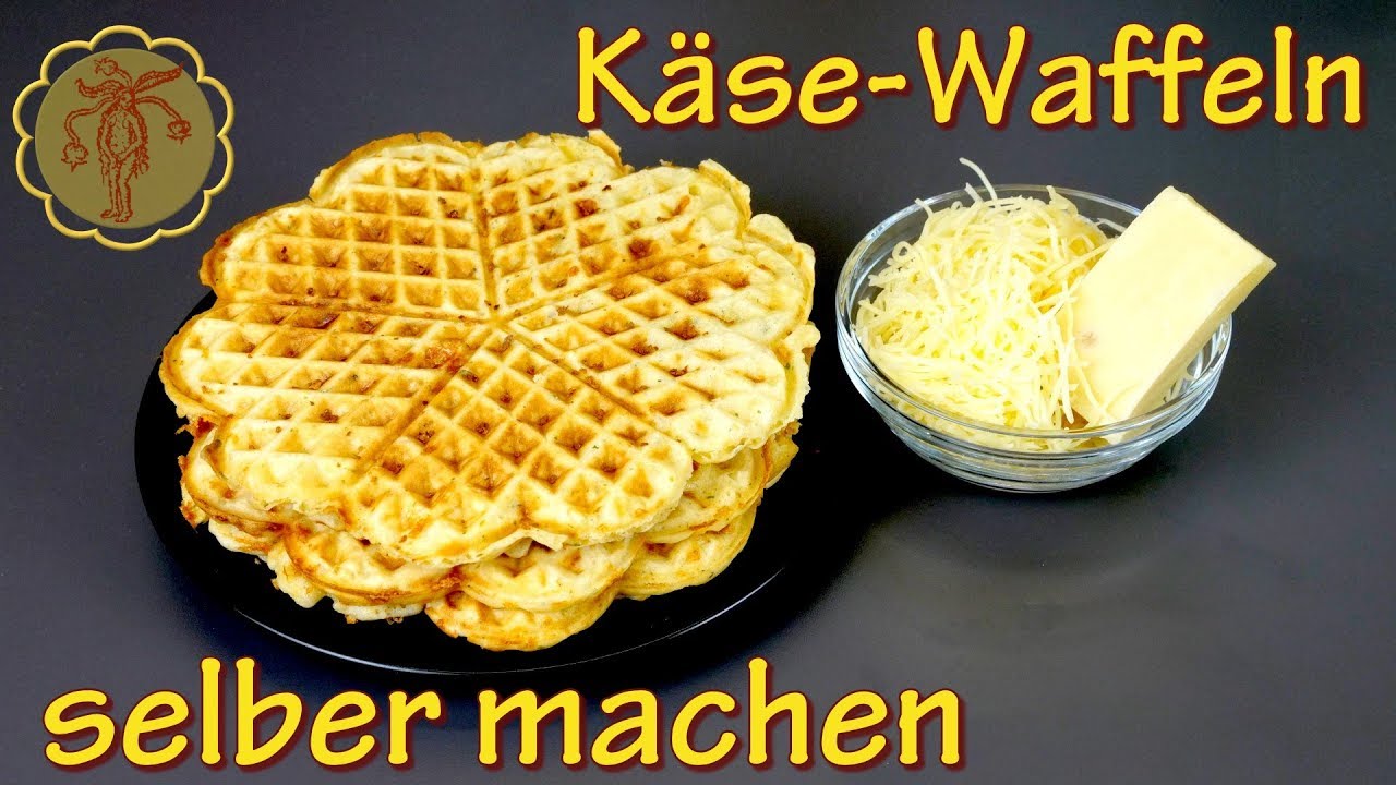 Käse-Waffeln - selber machen