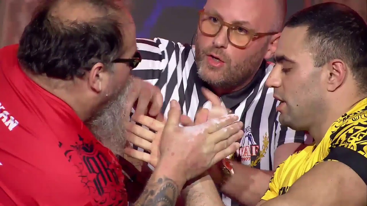 Tim Bresnan (USA) - Rustam Babayev (Ukraine), Vendetta #50, arm fight right hand 18.11.2018