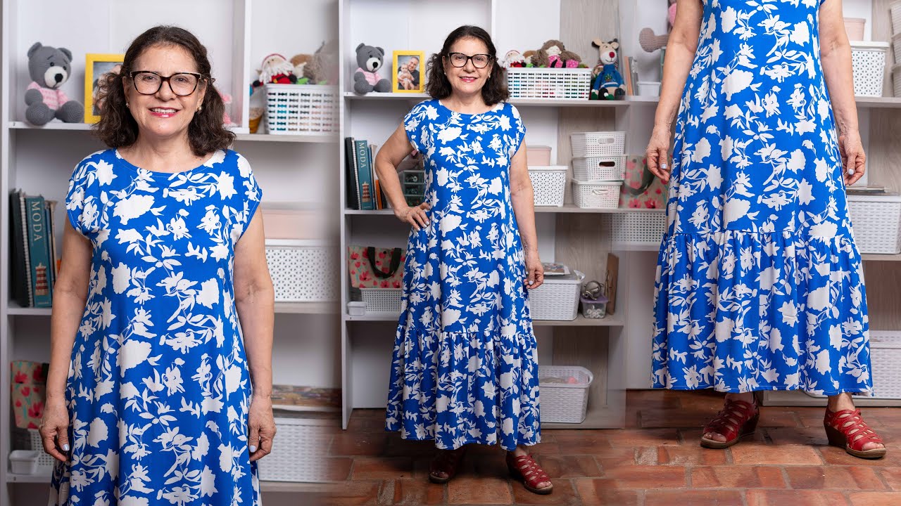 C&oacute;mo hacer un vestido SIN MOLDE F&aacute;cil y R&aacute;pido