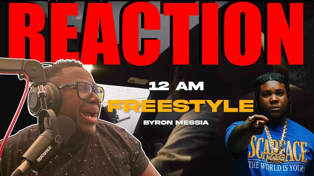 Byron Messia - 12 AM Freestyle (Official Music Video) 𝐑𝐄𝐀𝐂𝐓𝐈𝐎𝐍