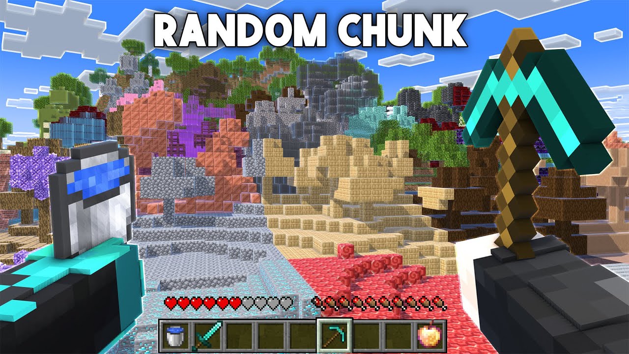 Minecraft Tapi di Dunia Random Chunk, HARUS TAMAT!