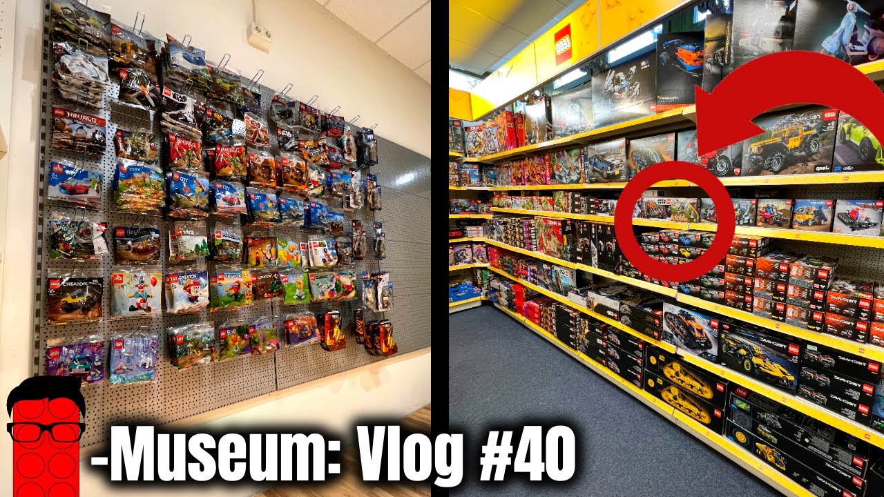 4-метровая стена LEGO 😎 | Найдены первые релизы 2023 года! | Museum Vlog #40