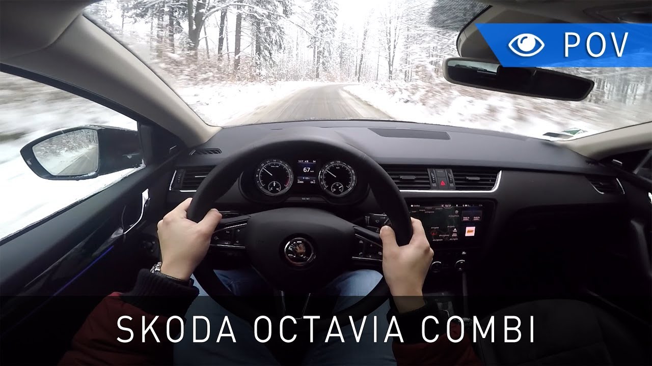 Skoda Octavia Combi 2.0 TDI 184 KM 4x4 DSG Laurin & Klement (2018) - POV Drive | Project Automotive