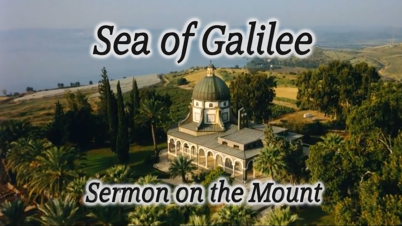 Mount of Beatitudes, Sermon on the Mount, Sea of Galilee, Church of the Beatitudes, Matthew 5-7