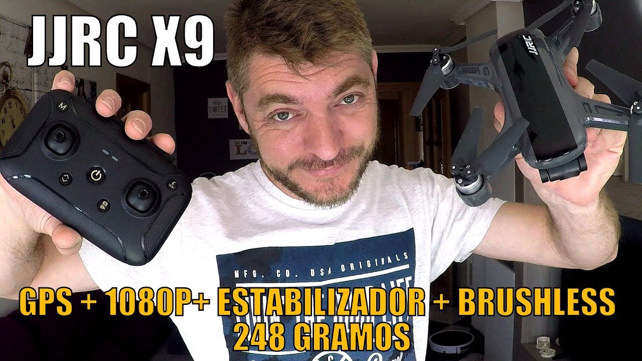 JJRC X9 HERON, un test a la funcion  s&iacute;gueme genial, drone camara
