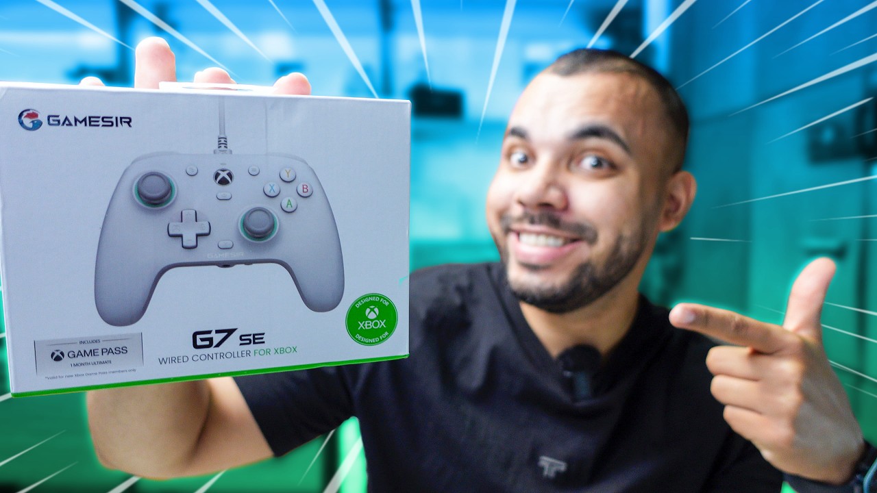 GameSir G7 SE - CONTROLE para XBOX ANTI DRIFT | Unboxing e Impressões