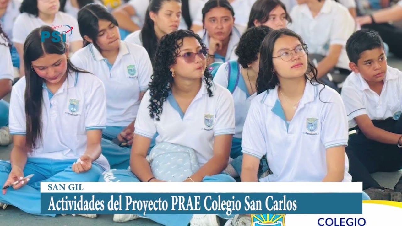 Proyecto PRAE del Colegio San Carlos de San Gil