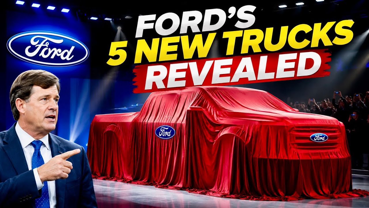 Ford&rsquo;s 5 New 2027 Pickup Trucks Could Crush the Competition!