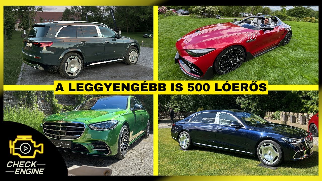 Ezek a ma kapható legjobb Mercik, neked melyik kéne? - Check Engine Sztori