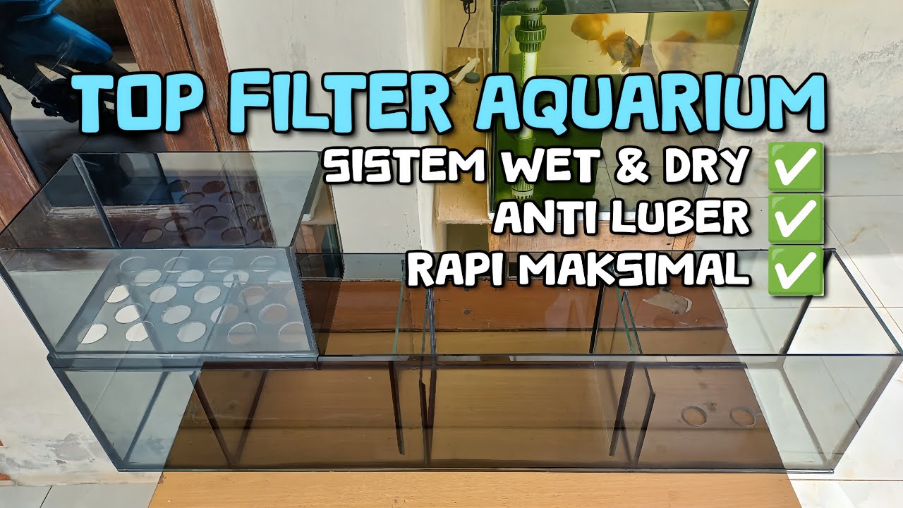 Making an Aquarium Top Filter - The Coolest Top Filter - DIY Top Filter || GF0039