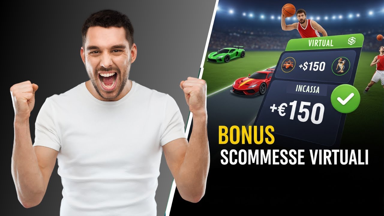 Il Miglior Bonus Scommesse VIRTUALI del 2026?