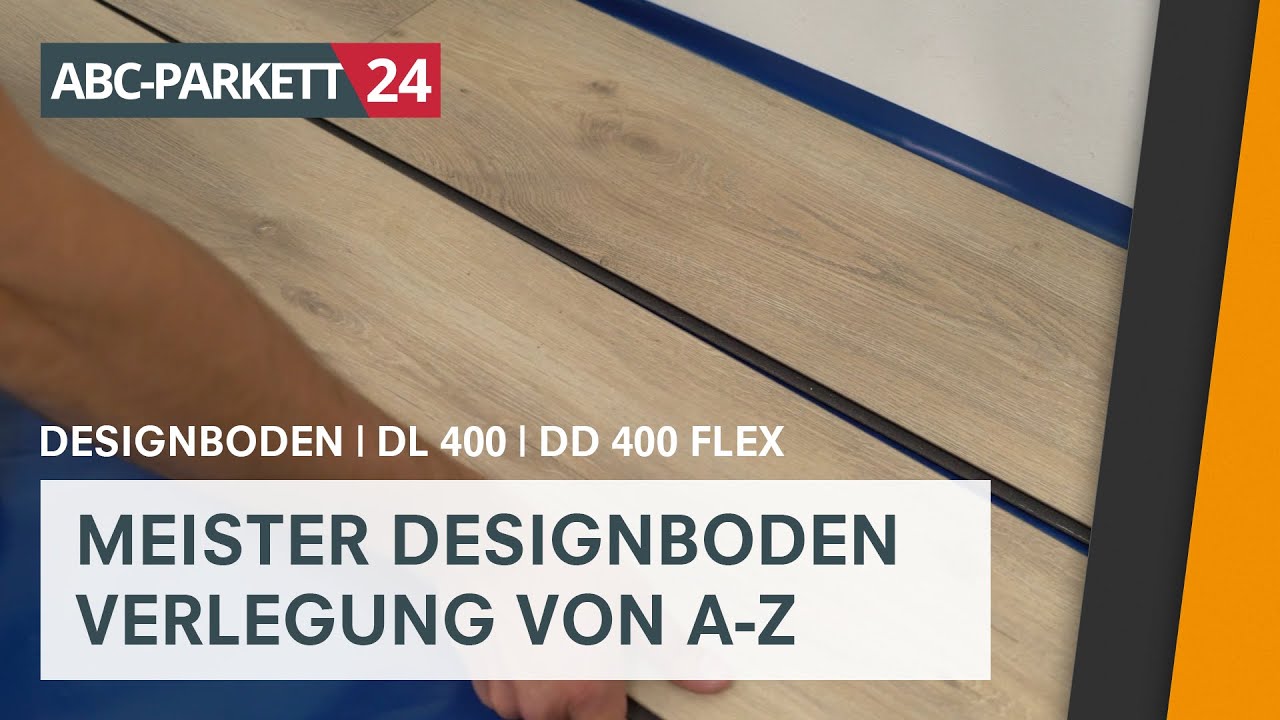 Meister Designboden DL400 | DD400 selber verlegen