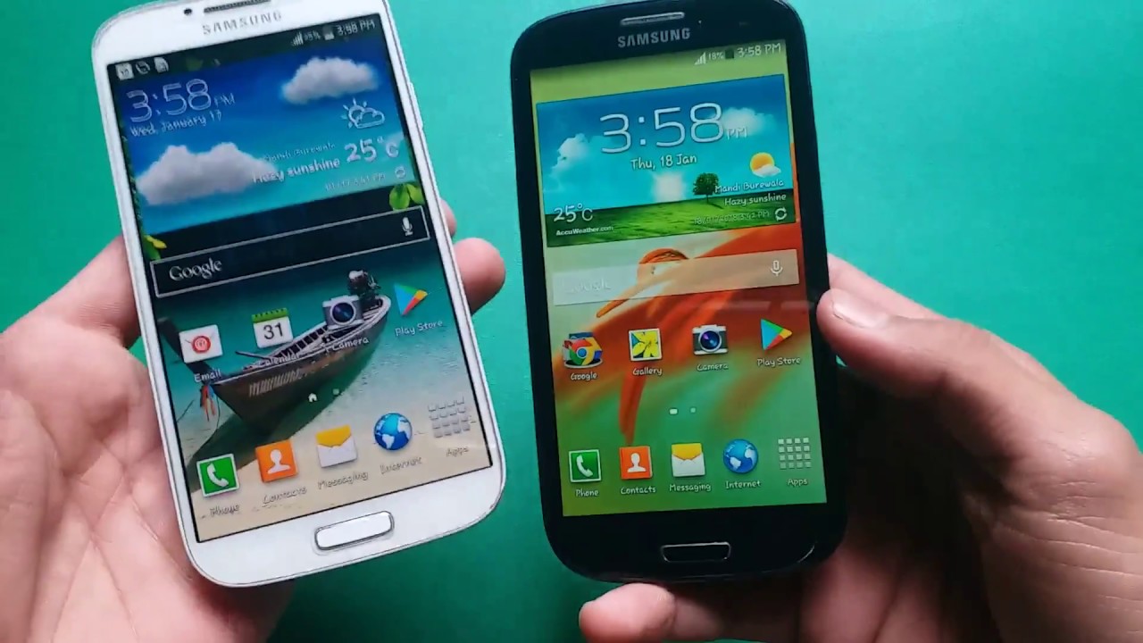 Samsung Galaxy S4 vs Samsung Galaxy S3 - Speed test in 2018! in full HD