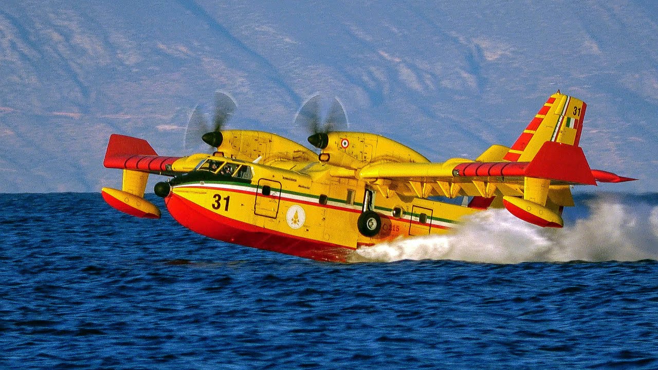 Xylokastro Fire - Water Scooping in the Gulf of Corinth