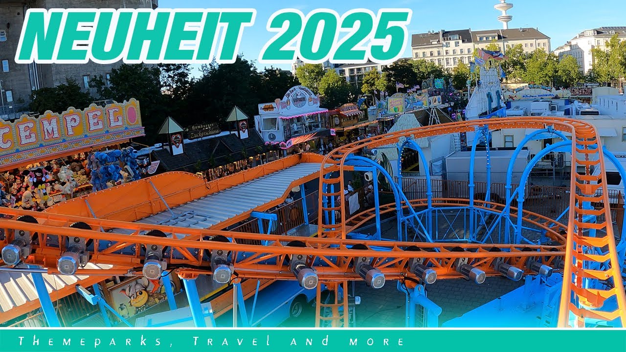 Nordmann - Viking Coaster (Onride) Video | Sommerdom Hummelfest Hamburg 2025 | K. Schwerin