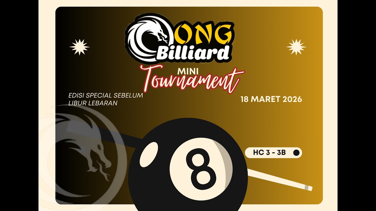 MINI TOURNAMENT ONG BILLIARD