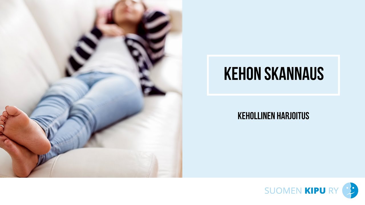 Rentoutusharjoitus: Kehon skannaus