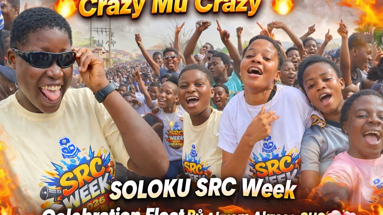 🔥🔥Crazy Mu Crazy 😳…….SOLOKU SRC Week Celebration Float By Akyem Akroso SHS ❤️😍