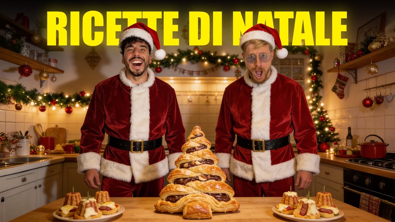 IO E DADDA PREPARIAMO DUE RICETTE DI NATALE DAVVERO INCREDIBILI - MAMMA MIA QUESTO CIBO É GODURIOSO