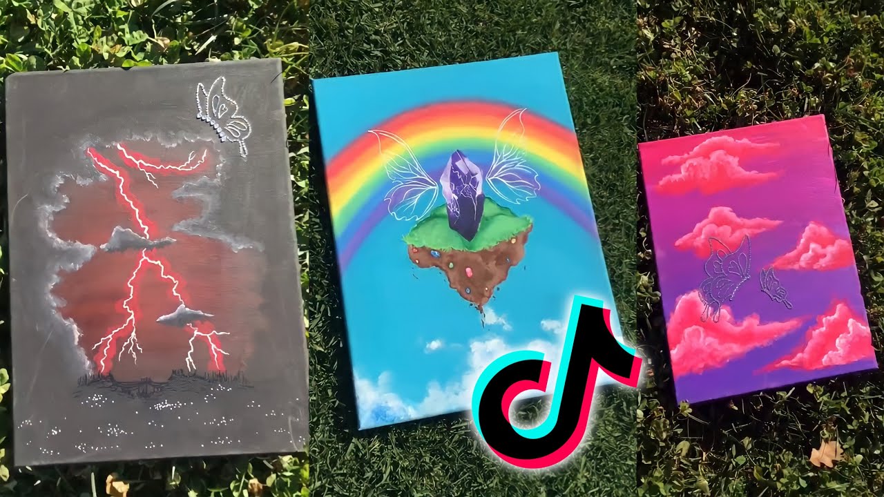 People Painting Things on TikTok for 12 Minutes Straight 🎨✨
