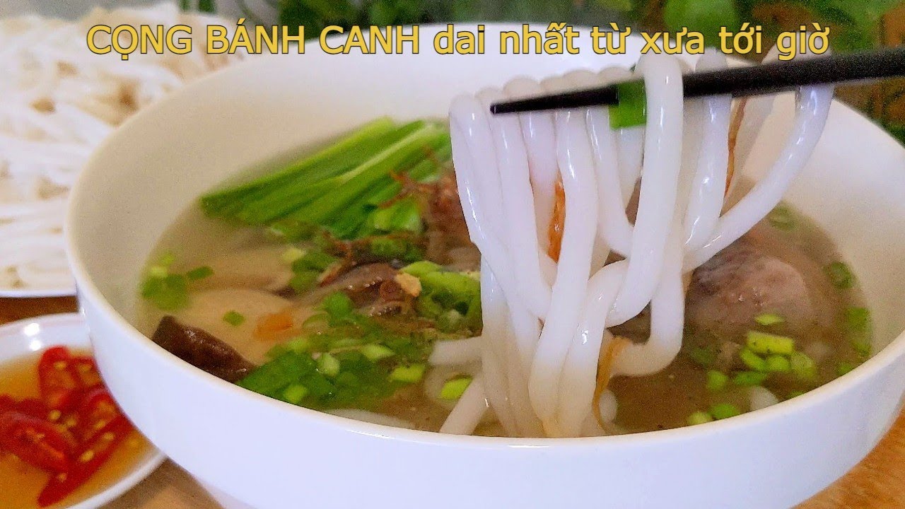 BẠN NÀO LÀM CHƯA THÀNH CÔNG | HÃY VÀO XEM NGAY CÁCH LÀM NẦY | 100% THÀNH CÔNG  MÓN BÁNH CANH GIÒ HEO