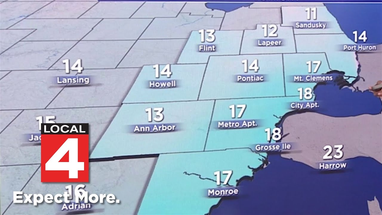 Metro Detroit weather forecast Feb. 25, 2026 -- 4 p.m. Update