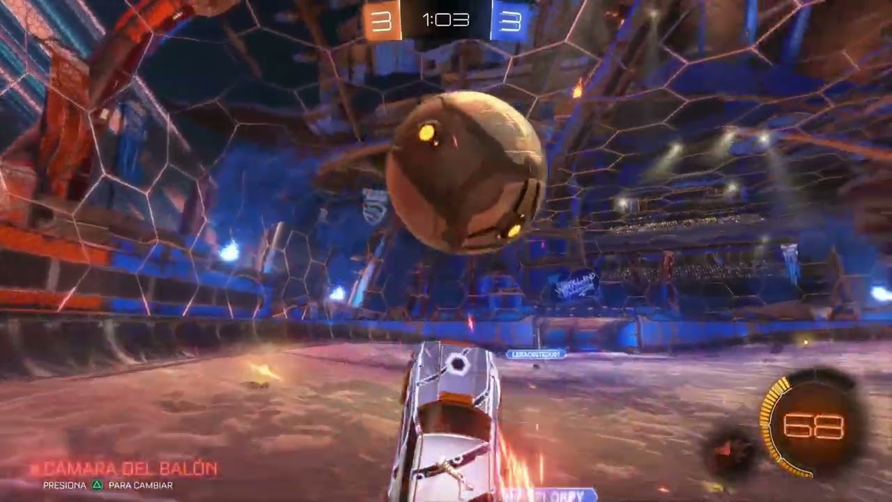 LE QUITO LA BOLA Y ME LA LLEVO!!! Jugando rumble en Rocket League parte 10