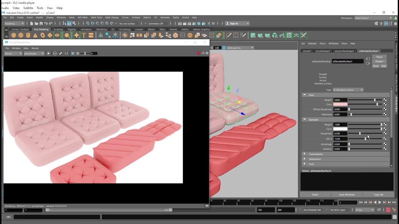 how to creat Mattress Modeling in MAYA