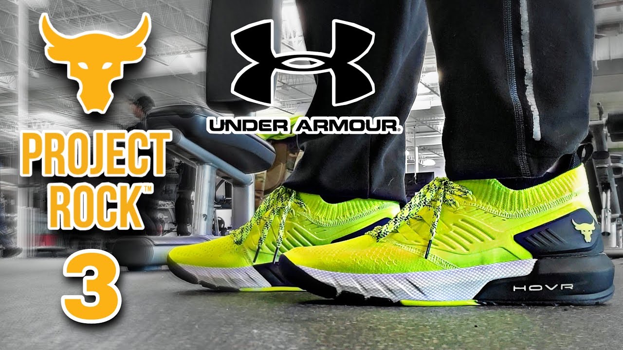 Under Armour PROJECT ROCK 3 | Cross Training Shoes Review | TLTG VLOGS