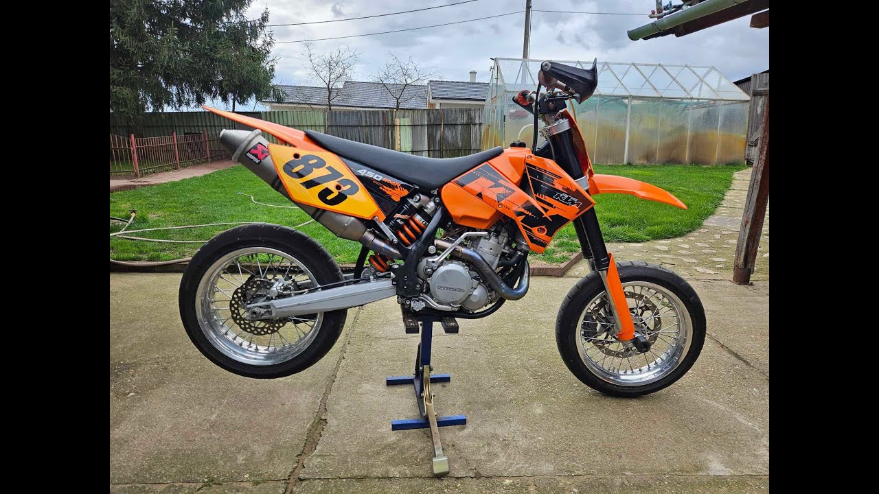 Ktm Smr 450 07 Akrapovic System 80 hours