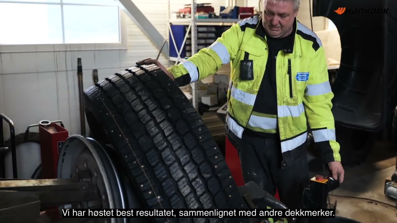 Manndalen Maskinservice kjører på Hankook-dekk