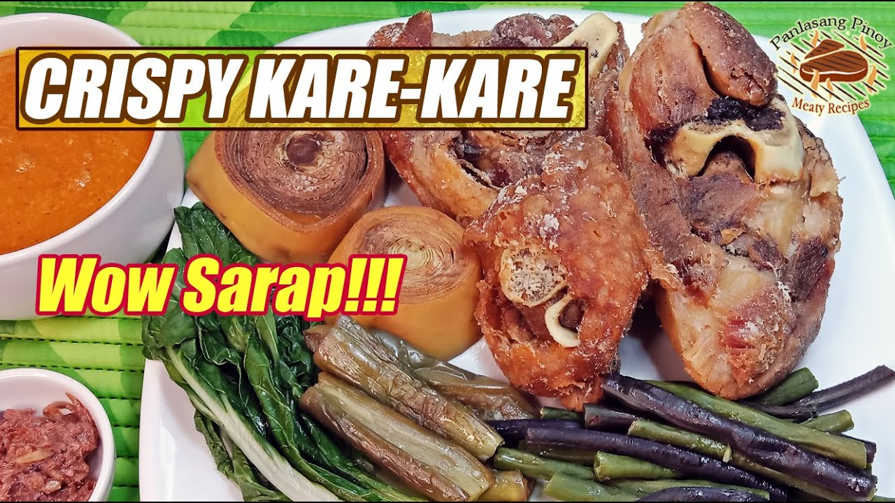 CRISPY KARE-KARE | FRIED PORK PATA WITH TASTY KARE-KARE SAUCE AND VEGGIES - ANG SARAP GRABE!