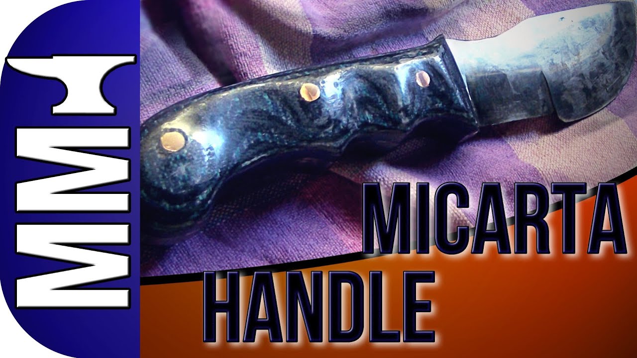 How To Make Micarta Knife Handle (Tutorial)
