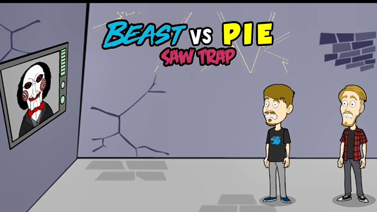 Beast vs pie Saw trap | Silent gamer | Jigtrap | Mazniac