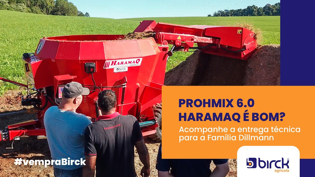 VAGÃO MISTURADOR HARAMAQ: Mais uma entrega técnica da Birck Agrícola