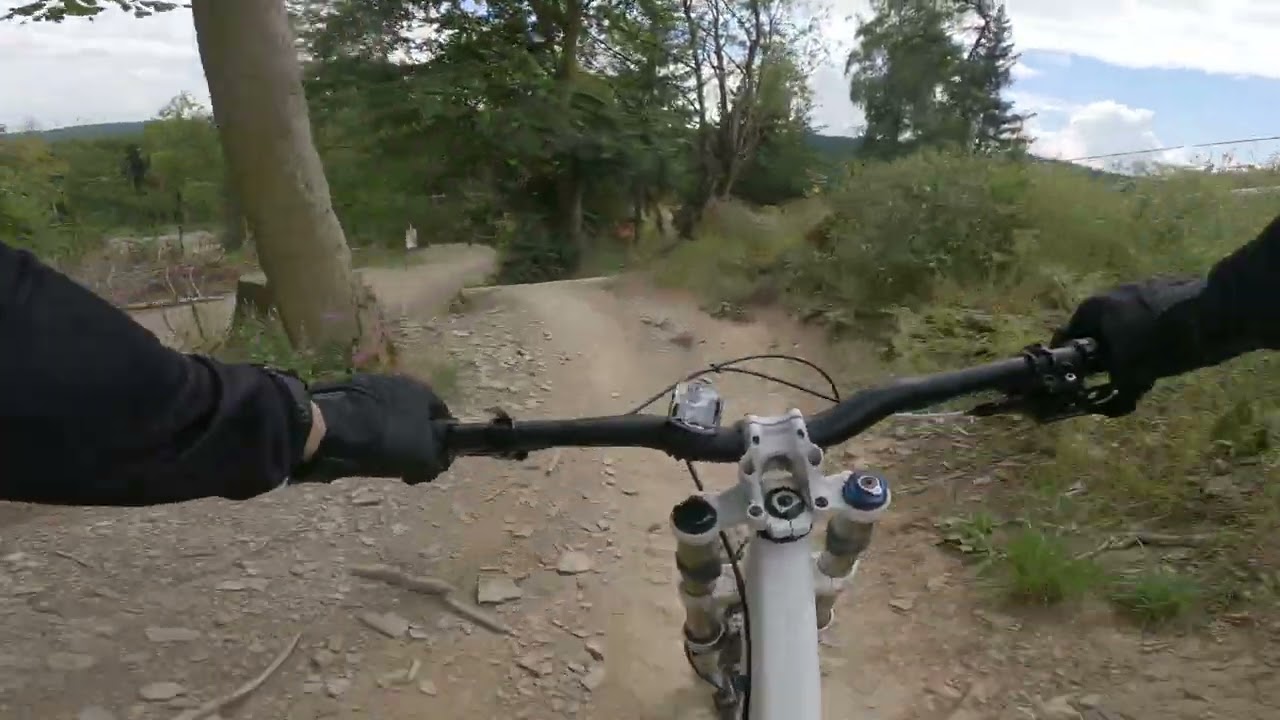 Die Freeride Strecke im Bikepark Winterberg 2022