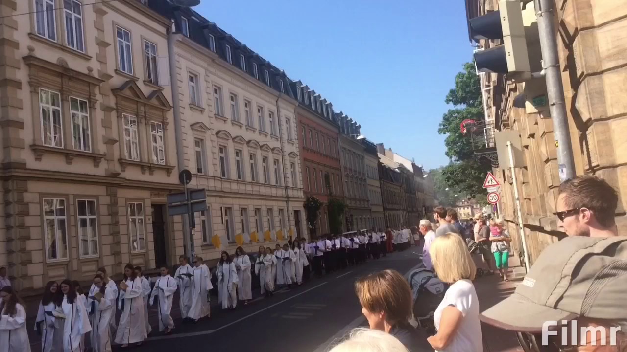 Corpus Christi (Fronleichnam) in Bamberg - Germany 2017