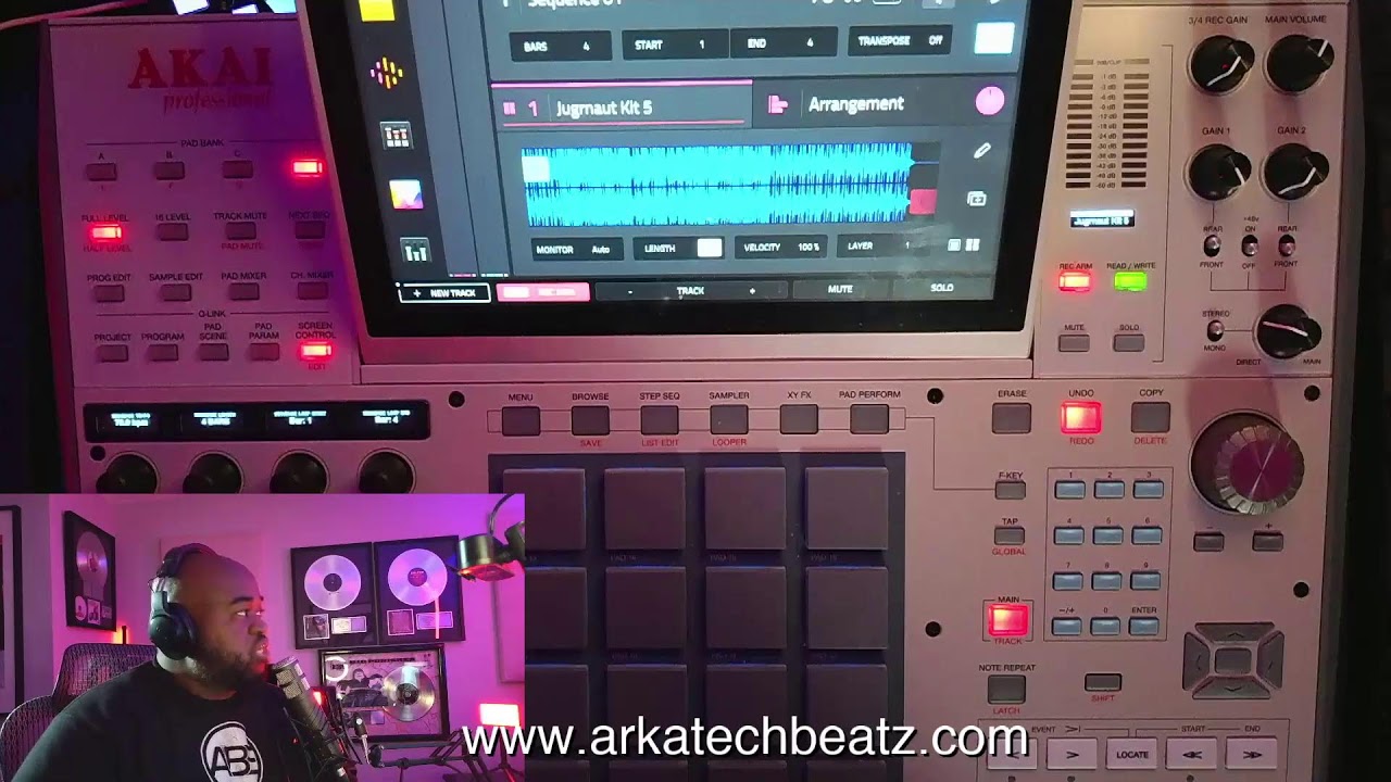 Arkatech Beatz Live: Hip-Hop Beat Making & Music Production Tutorials (Day 152)