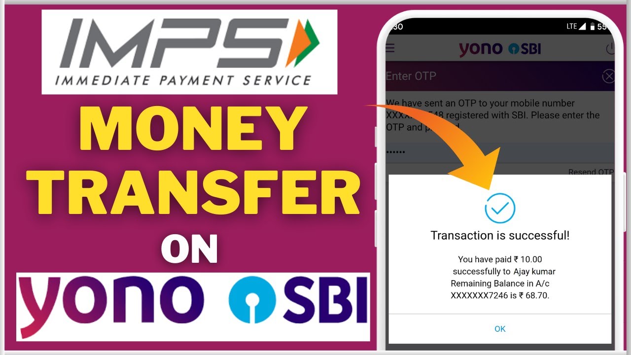 How To Send Money Through IMPS on YONO SBI | IMPS Money Transfer on YONO SBI Step by Step