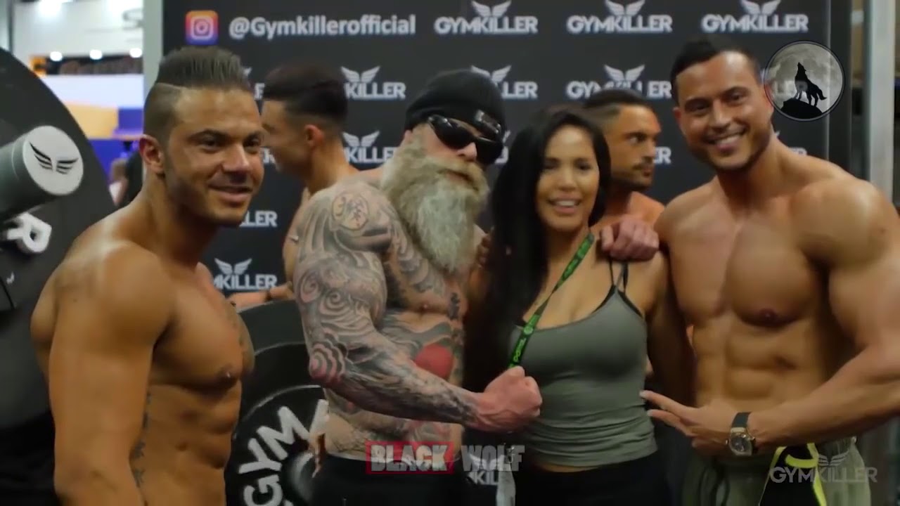 Black Wolf   Strong WORKOUT 54 Year old BIKER   Bodybuilder   Juan Rekers Motivation 2018
