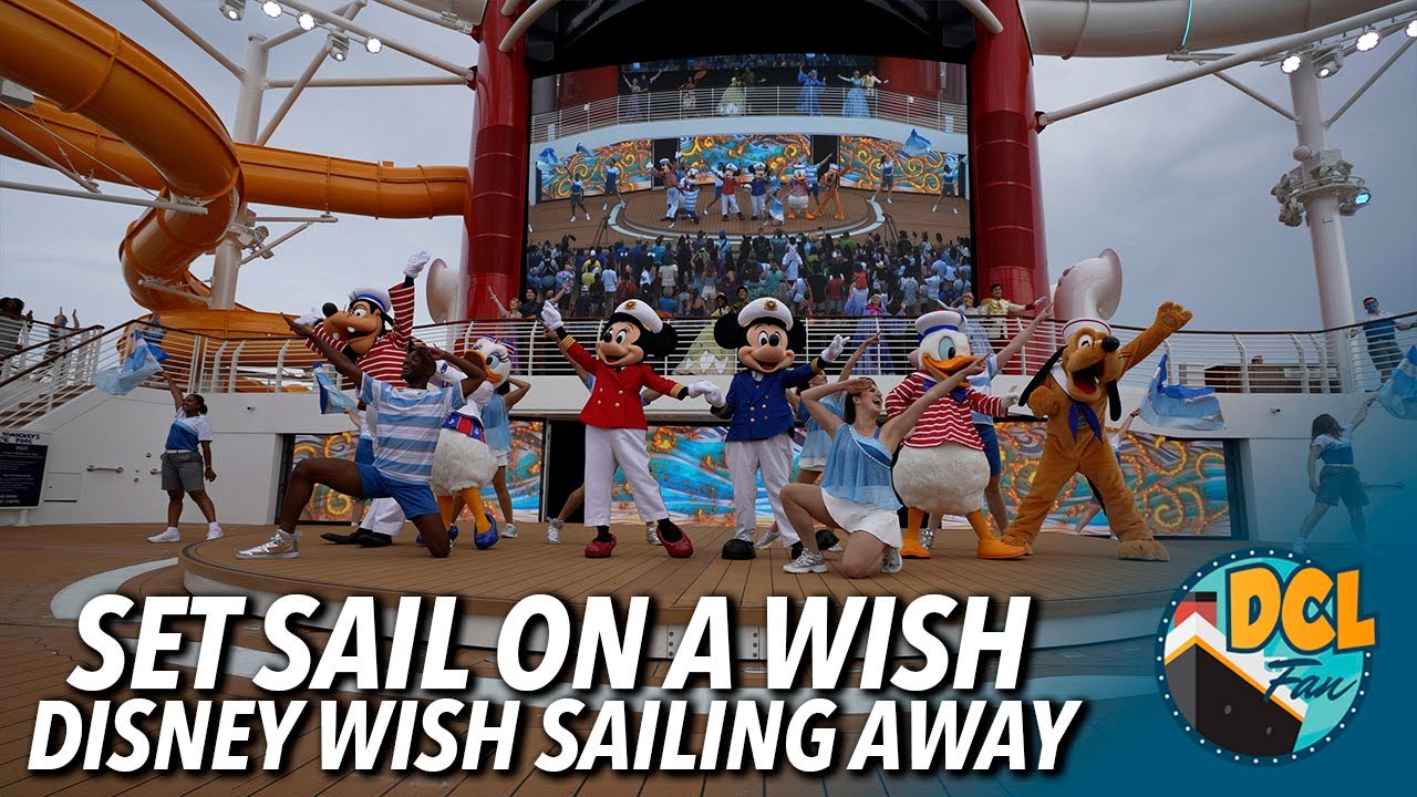 Set Sail on a Wish Disney Wish Sailing Away Party