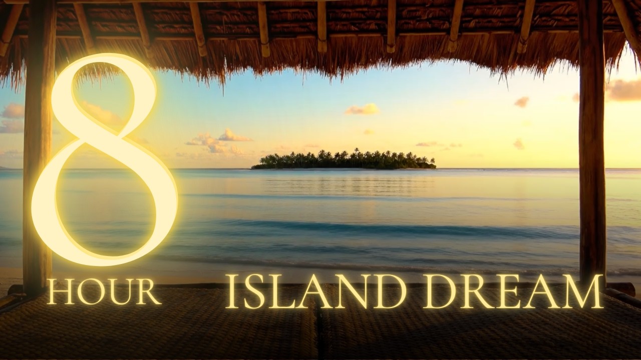Island Dream — Tropical Ocean Sounds for Sleep | 8 Hours